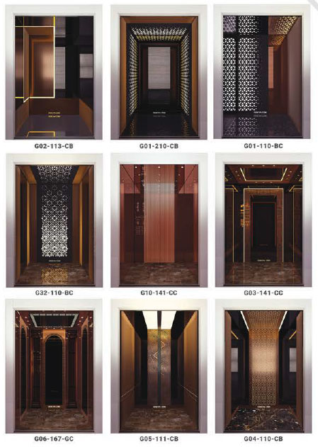 کابین اسانسور کلاسیک