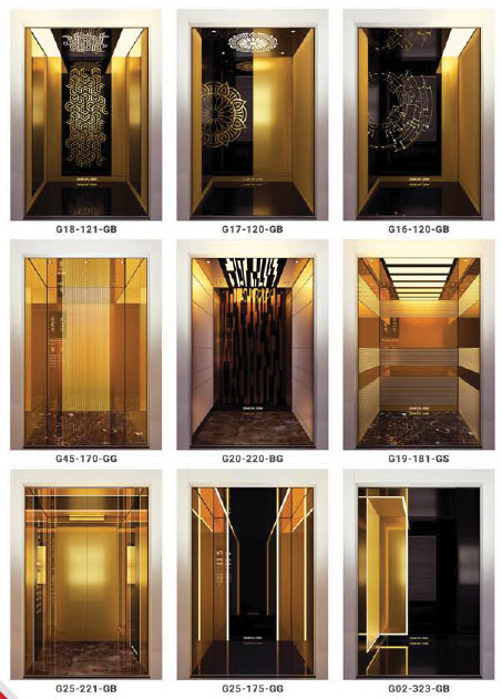 کابین اسانسور چوبی