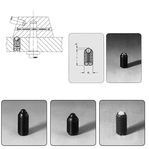 پیچ مغزی ساچمه دار