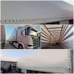 دوخت چادر کانتین اسکانیا سفید