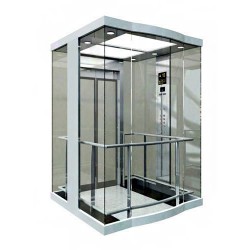 کابین آسانسور شیشه ای