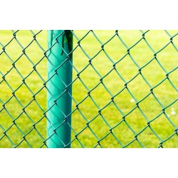 توری حصاری گالوانیزه گرم روکش پی وی سی