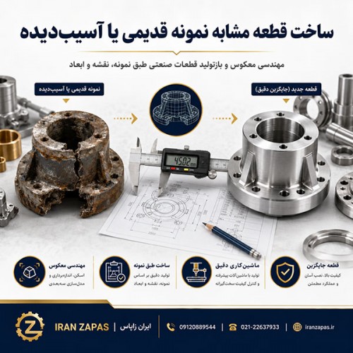 مهندسی معکوس قطعات صنعتی